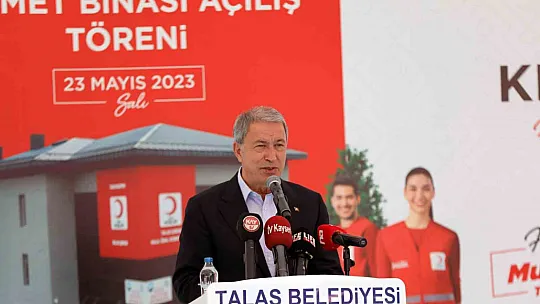 Kızılay Talas'a 5 Milyon TL'lik hizmet binası