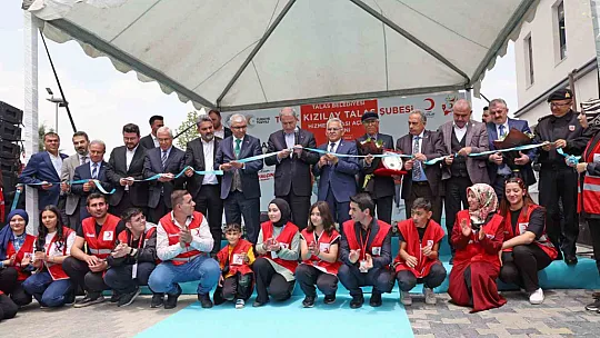 Kızılay Talas'a 5 Milyon TL'lik hizmet binası