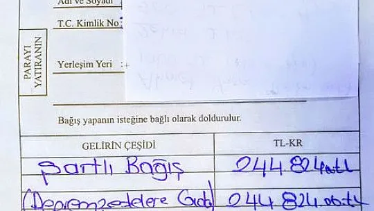 Kızılay Talas Şubesi Bağışları Depremzedelere Ulaştırıyor