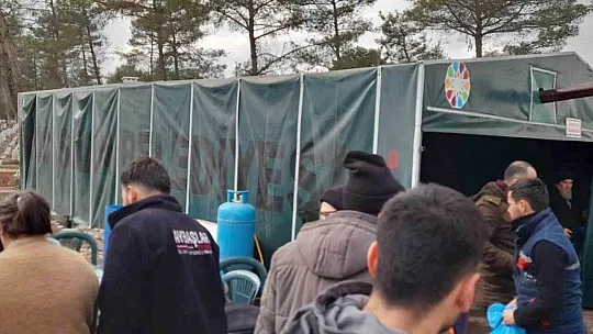 Kocasinan , depremzedeler için 7/24 çalışıyor