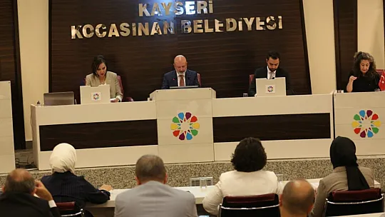 Kocasinan'da meclis toplantısı gerçekleştirildi