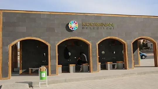 Çolakbayrakdar: Kemerli modern şadırvanlar yapıyoruz