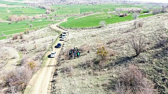 Kocasinan'da yabani alıç operasyonu!