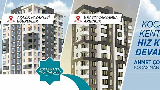 Kocasinan, Ertuğrulgazi Mahallesi'nde dönüşüm temeli atacak!