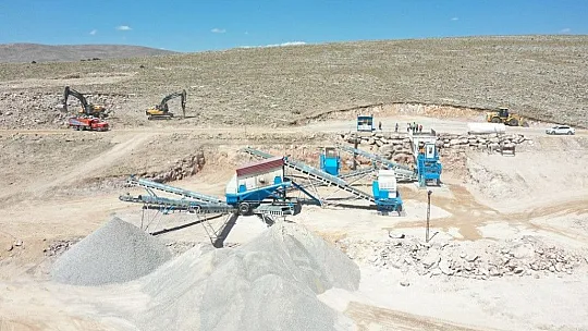 Kocasinan'da mıcır tasarrufu...