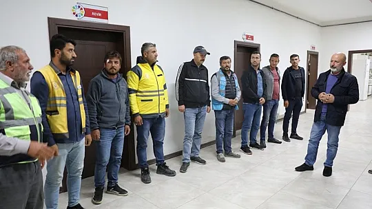 Kocasinan'da, afet seferberliği!