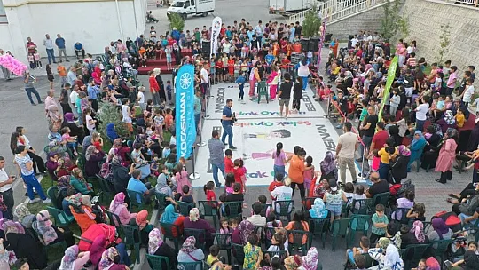Kocasinanlı çocuklar yaz finali yaptı