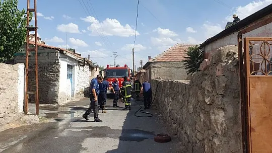 Korkutan yangın...