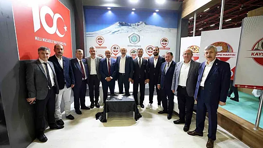 Kayseri'nin lezzetleri Antalya'da göz doldurdu