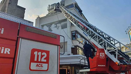 Lokantada yangın çıktı