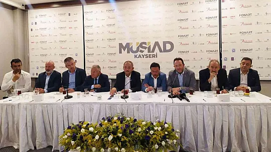 Özhaseki MÜSİAD'IN konuğu oldu