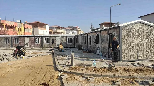Melikgazi Elbistan'a Konteyner Çarşı Kuruyor