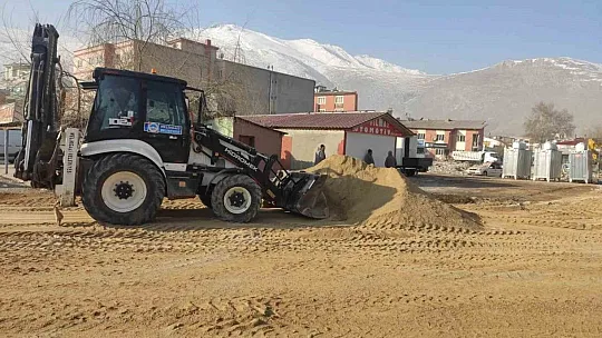 Melikgazi Elbistan'a Konteyner Çarşı Kuruyor