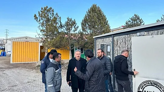 Melikgazi Elbistan'a Konteyner Çarşı Kuruyor