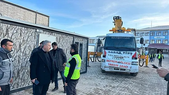 Melikgazi Elbistan'a Konteyner Çarşı Kuruyor