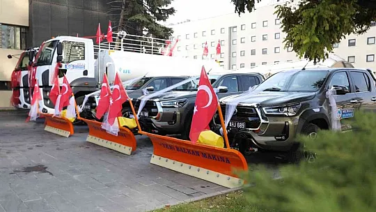 Palancıoğlu: Yeni araçlarla kışa hazırız