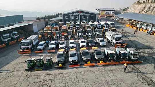 Melikgazi kışa hazır!