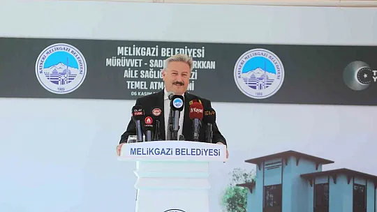 Melikgazi'de bir ASM'nin daha temeli atıldı