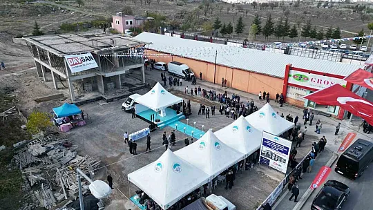 Melikgazi'de bir ASM'nin daha temeli atıldı