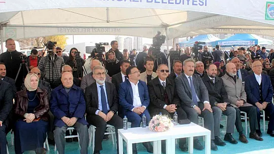 Melikgazi'de hayırsever desteği ile Hisar Cami'nin temeli atıldı