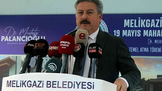 Melikgazi'de hayırsever desteği ile Hisar Cami'nin temeli atıldı