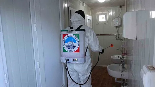 Melikgazi'den depremzedelere 'mobil yardım' yapılıyor