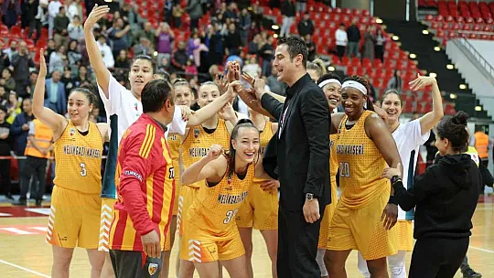 Melikgazi Kayseri Basketbol 3. galibiyetini aldı