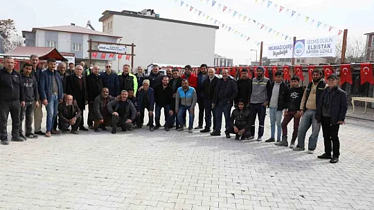 Elbistan Melikgazi Çarşı Hizmete Başladı