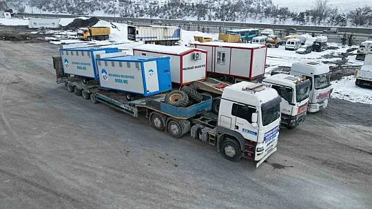 Melikgazi'nin Kahramanmaraş'a Desteği Devam Ediyor