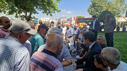 Milletvekili Arıkan, 30 Ağustos Zafer Bayramı'nda halkla dertleşti