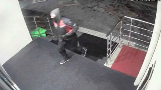 Talas'taki hırsızlar bakın hangi kılıkla geldiler?