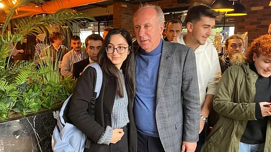 Muharrem İnce'den Kayseri'de esnaf ziyareti...