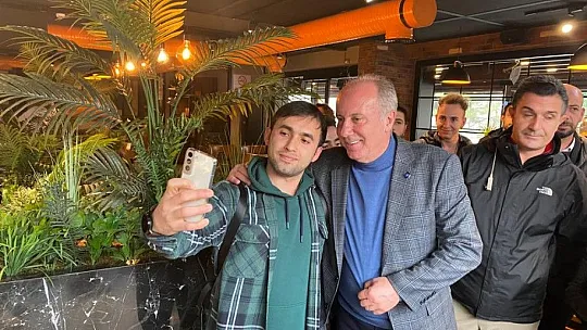 Muharrem İnce'den Kayseri'de esnaf ziyareti...