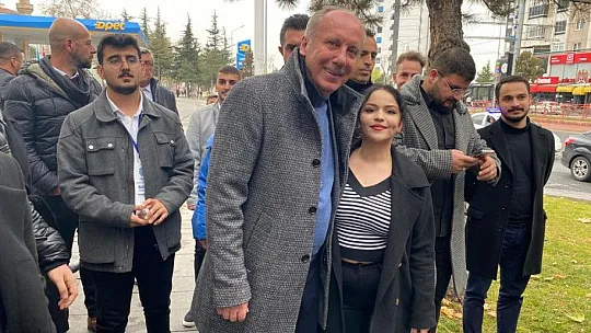 Muharrem İnce'den Kayseri'de esnaf ziyareti...
