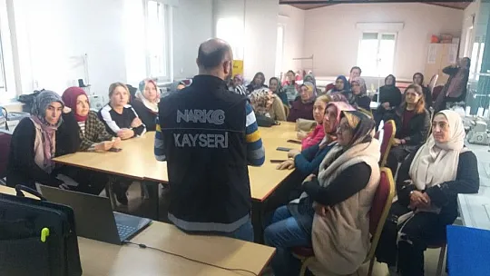 Polis'ten 'uyuşturucuyla mücadele' eğitimi
