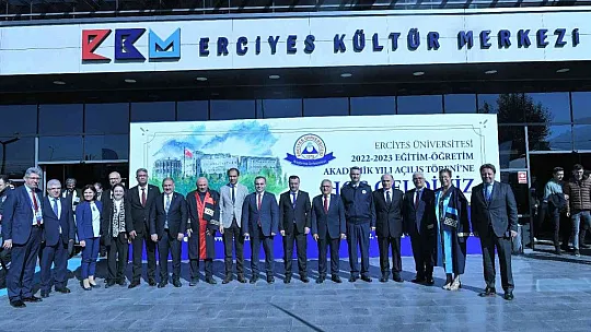 ERÜ ve KAYÜ Akademik Yılı Açılış Törenleri yapıldı!