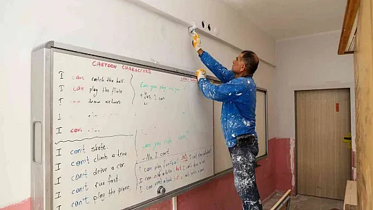 Okul, cami ve ASM'lerde 4 milyon liralık bakım onarım