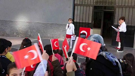 Okullarda 'Cumhuriyet' coşkusu yaşandı