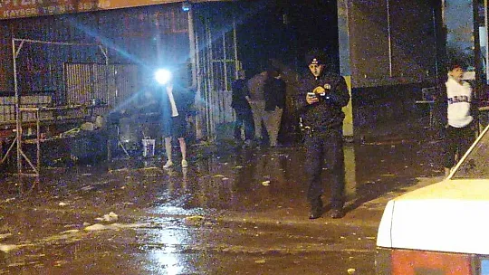 Korkutan yangında 1 kişi yaralandı