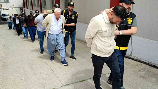 Otomobil çetesine 6 ilde şafak baskını: 24 gözaltı