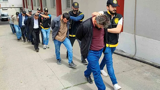 Otomobil çetesine 6 ilde şafak baskını: 24 gözaltı