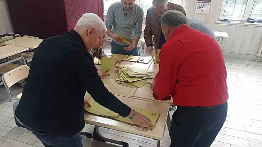 Kayseri'de sandıklar açıldı!