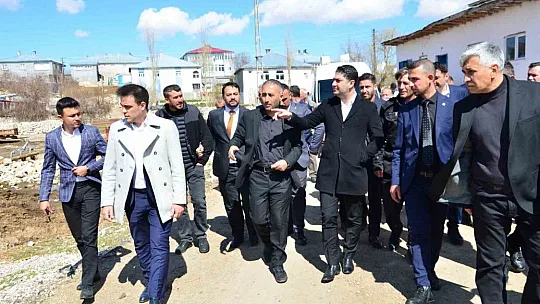 İsmail Özdemir, Sarız'ı ziyaret etti
