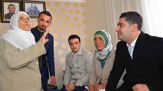 İsmail Özdemir, Sarız'ı ziyaret etti
