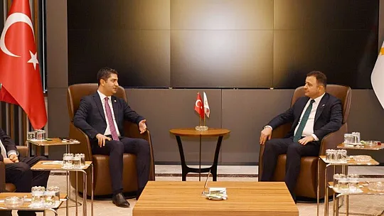 Özdemir'den OSB yönetimine hayırlı olsun ziyareti