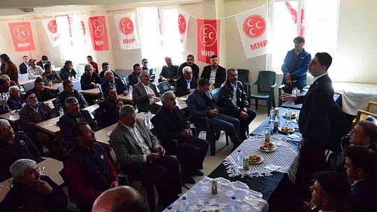 MHP'den Sarız ve Pınarbaşı'na doğalgaz müjdesi!