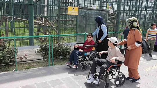 Özel çocuklara özel bir gün...