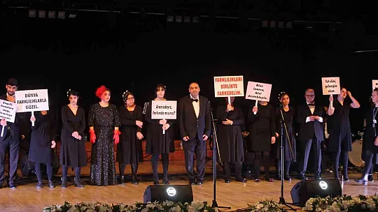 Özel çocuklardan özel konser
