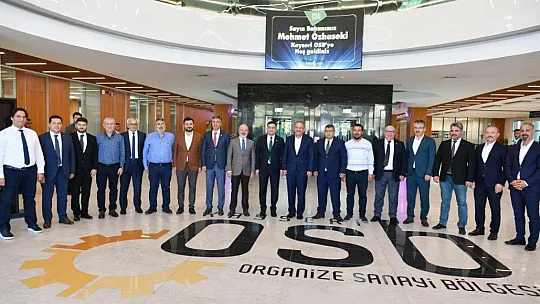 Özhaseki'den OSB'ye ziyaret