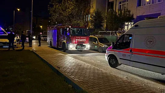 Kocasinan'da park halindeki araçta patlama...